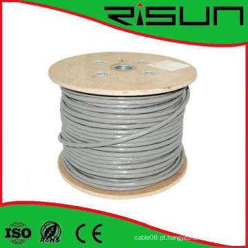 Cobre puro ou CCA 305m / Caixa Cat5e UTP 4pr 24AWG